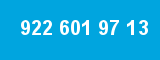 922 601 97 13 922 601 97 13